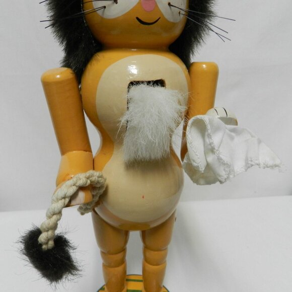 Kurt Adler WIZARD OF OZ Lion Scarecrow Tin Man Dorothy 14" Nutcrackers Set 4 Vtg - Picture 14 of 16